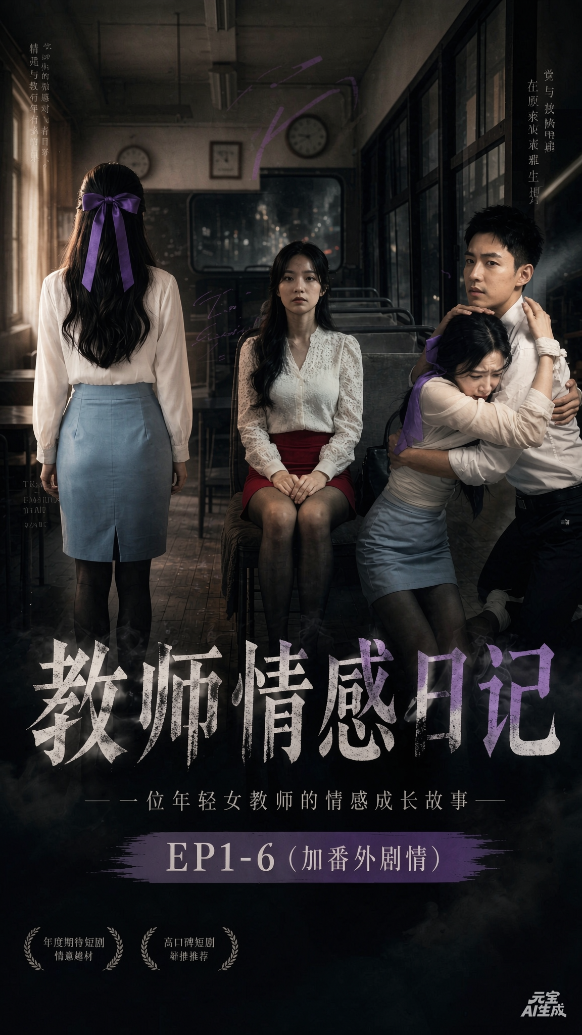 教师情感日记 1-6全集+番外封面