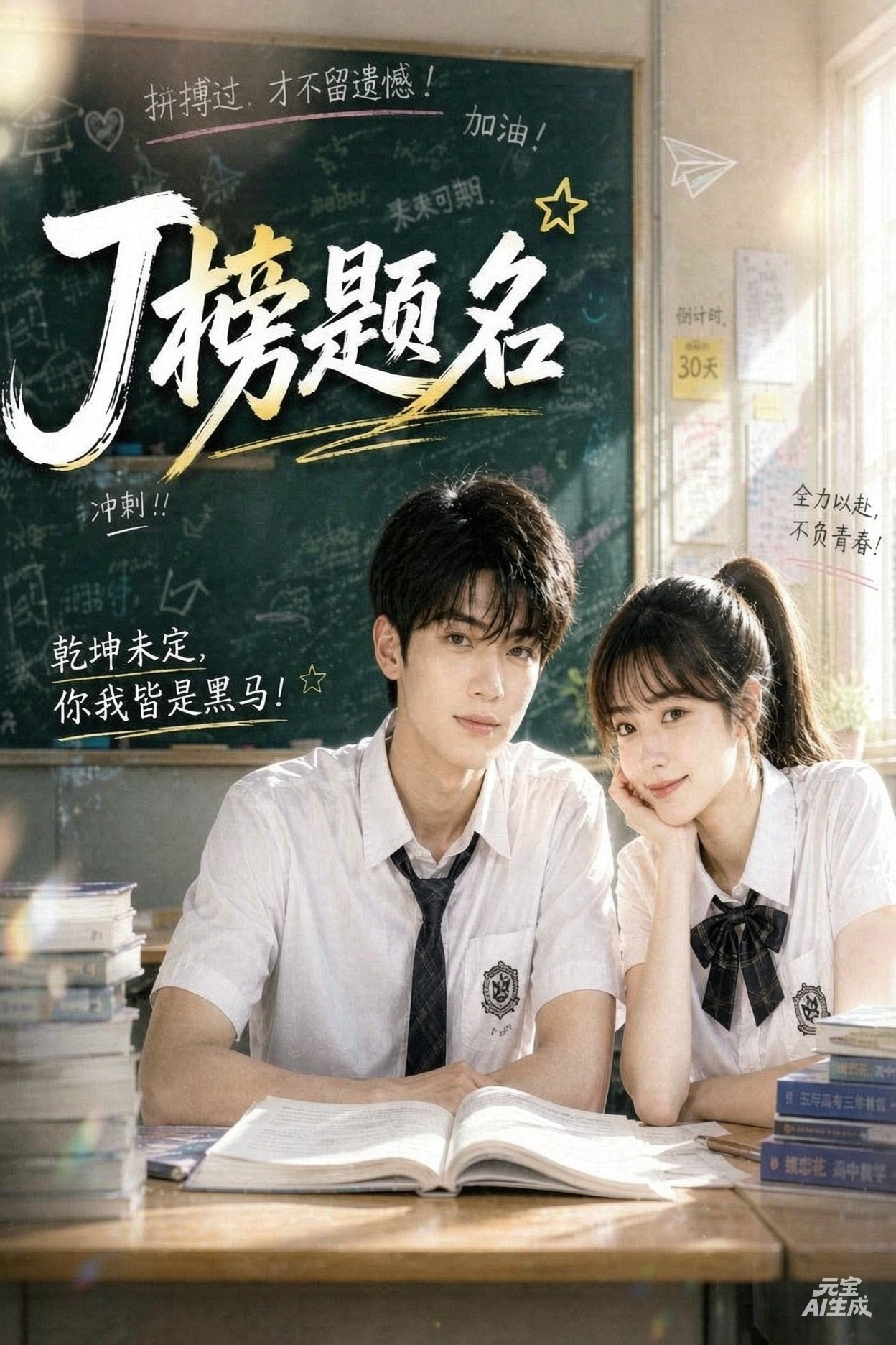 J榜题名封面