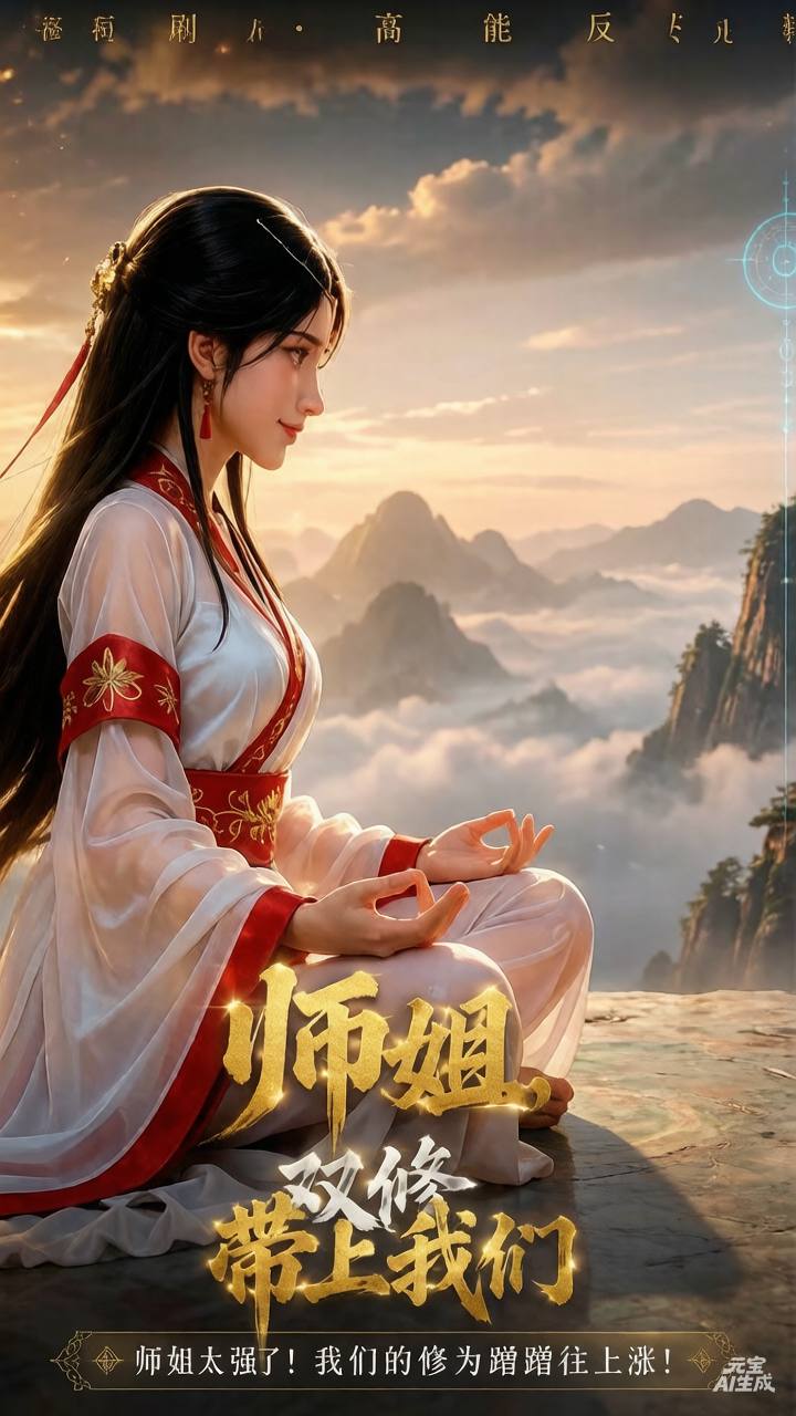师姐双修带上我们封面