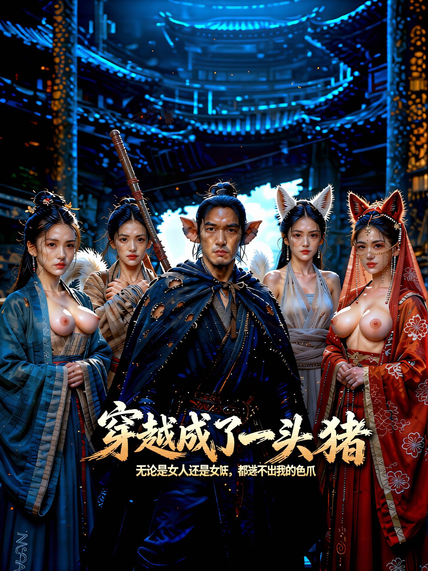 大天蓬，穿越成了一头猪封面
