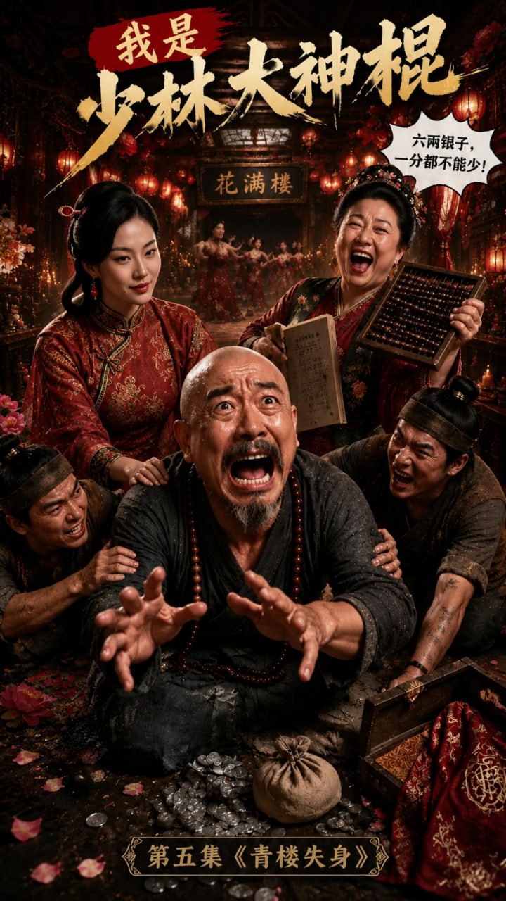 重生之我是少林大神棍封面
