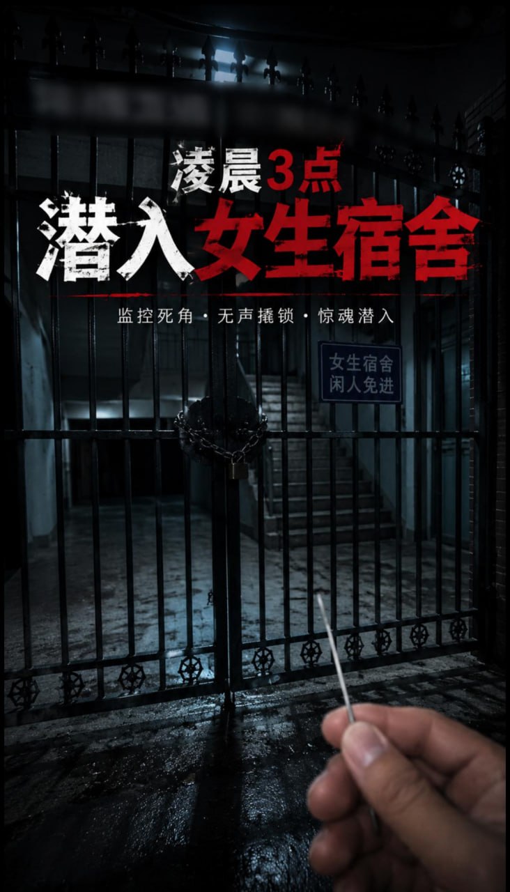 潜入女生宿舍封面