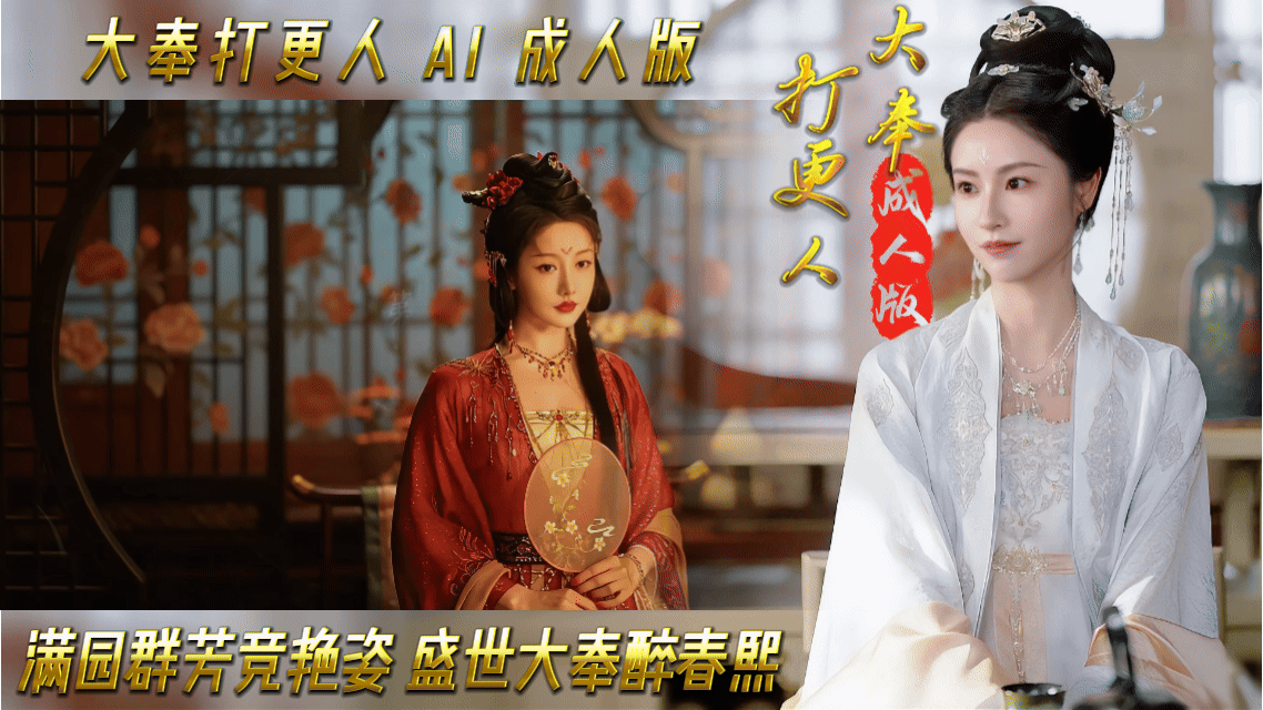 番号:AJHJ-005 大奉打更人【AI成人版】满园群芳竞艳姿,盛世大奉醉春熙封面