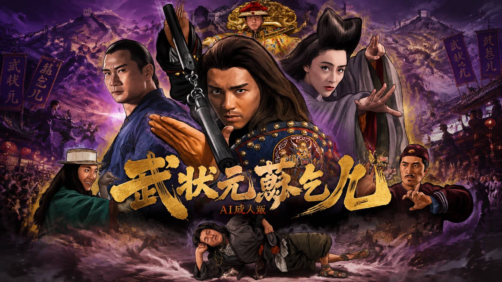 武状元苏乞儿【AI成人版】封面