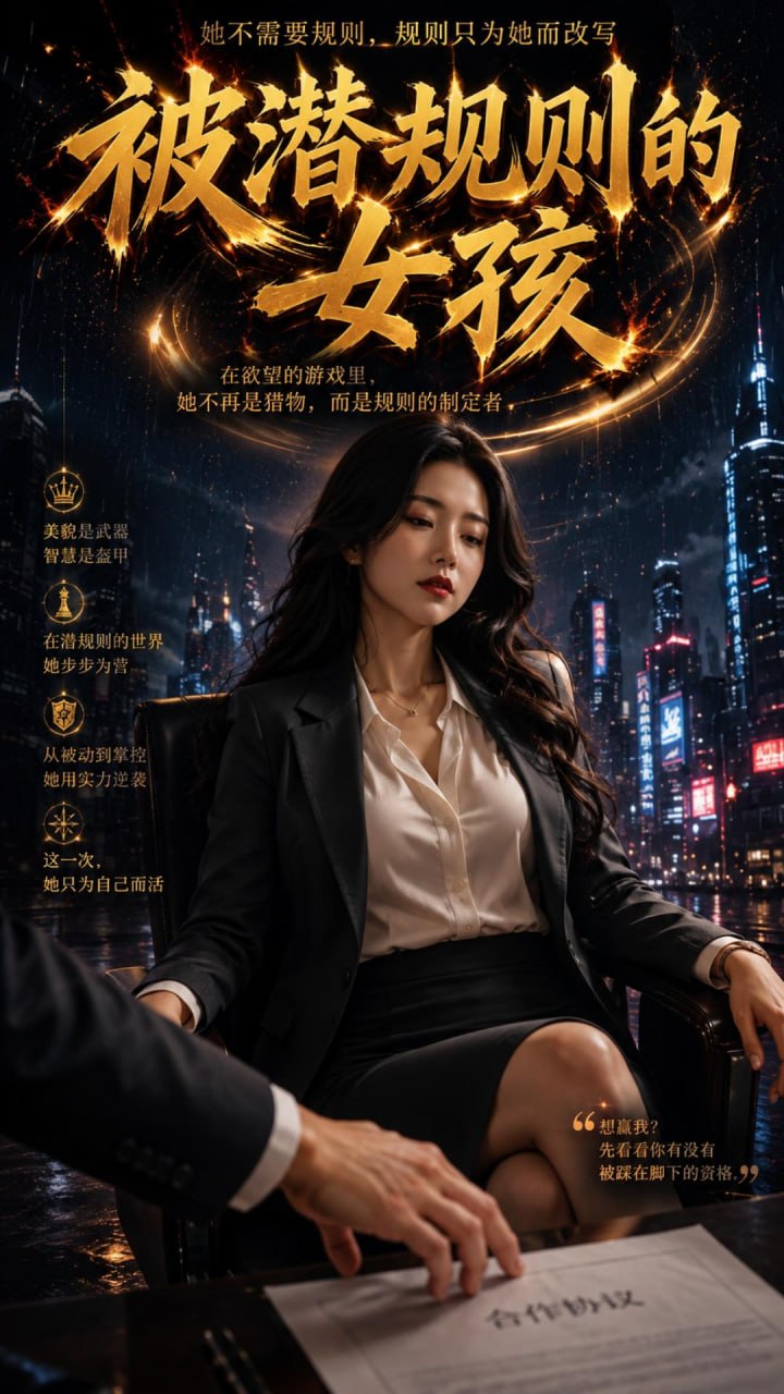 被潜规则的女孩封面