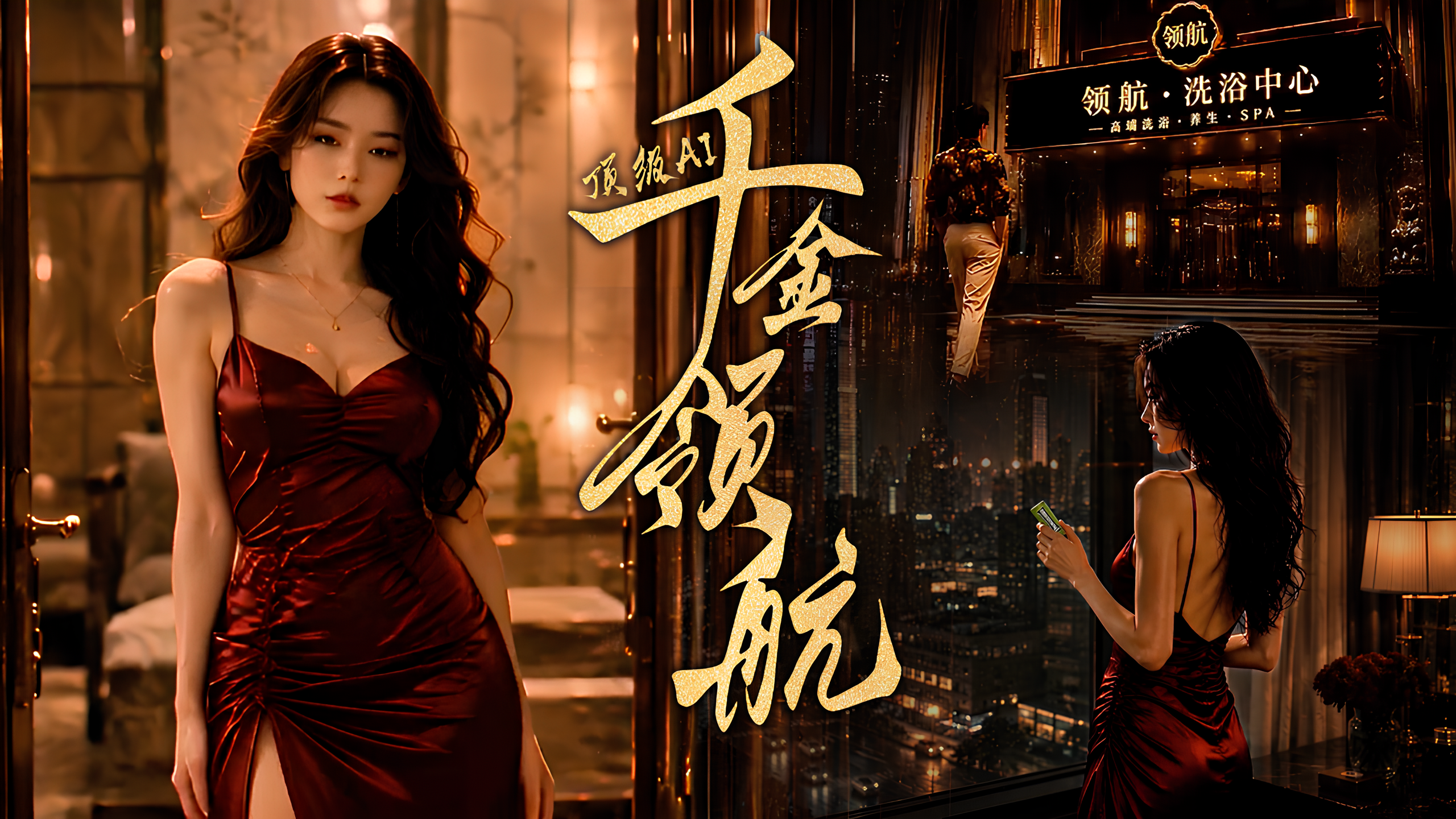 【千金领航】顶级AI成人团队制作封面