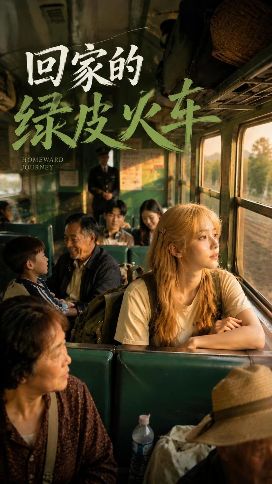 回家的绿皮火车封面